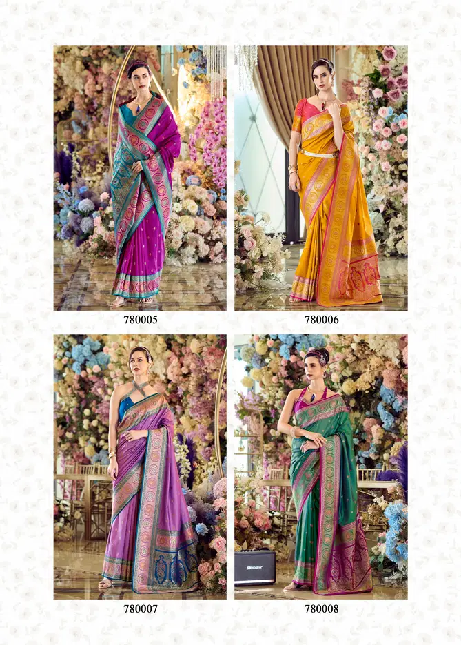 Minakari By Rajpath Banarasi Silk Designer Saree Wholesale In India